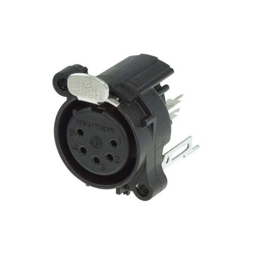 CONECTOR XLR CHASIS HEMBRA 5PO