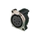 CONECTOR XLR CHASIS HEMBRA 5PO