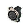 CONECTOR XLR CHASIS HEMBRA 5PO
