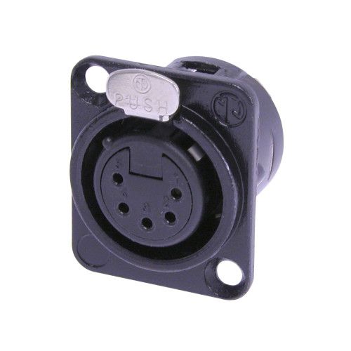 CONECTOR XLR CHASIS HEMBRA 5 P