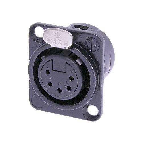 CONECTOR XLR CHASIS HEMBRA 5 P