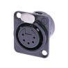 CONECTOR XLR CHASIS HEMBRA 5 P