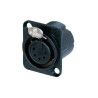 CONECTOR XLR CHASIS HEMBRA 5 P