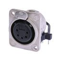 CONECTOR XLR CHASIS HEMBRA 5 P