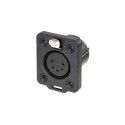 CONECTOR XLR CHASIS HEMBRA 5PO
