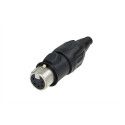 CONECTOR XLR FEM. 5POLOS TOP N