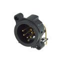 CONECTOR XLR CHASIS MACHO 5POL