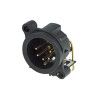CONECTOR XLR CHASIS MACHO 5POL