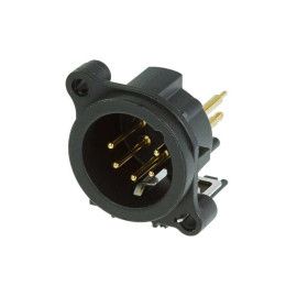 CONECTOR XLR CHASIS MACHO 5POL