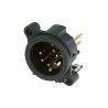 CONECTOR XLR CHASIS MACHO 5POL