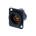 CONECTOR XLR CHASIS MACHO 5POL
