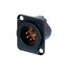CONECTOR XLR CHASIS MACHO 5POL