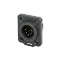 CONECTOR XLR CHASIS MACHO 5POL