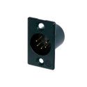 CONECTOR XLR CHASIS MACHO 5POL