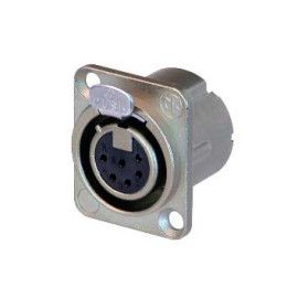 CONECTOR XLR CHASIS HEMBRA 6 P