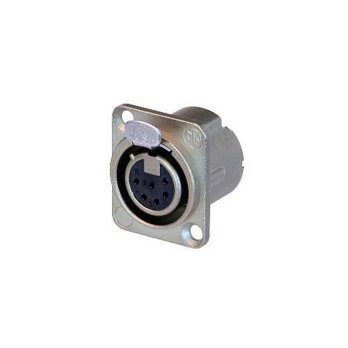 CONECTOR XLR CHASIS HEMBRA 6 P