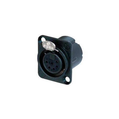 CONECTOR XLR CHASIS HEMBRA 6 P
