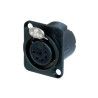 CONECTOR XLR CHASIS HEMBRA 6 P