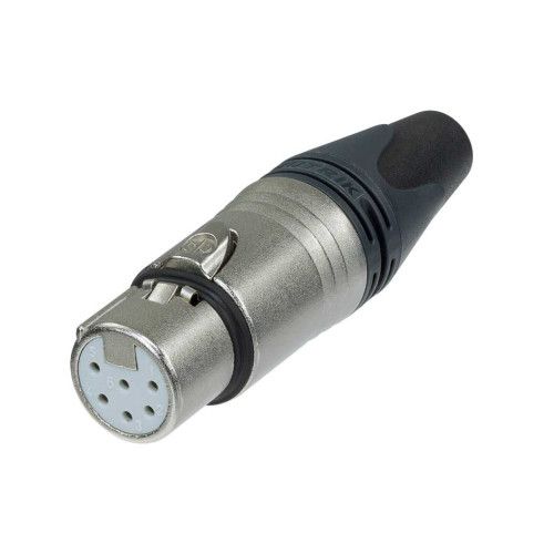 CONECTOR XLR FEM. 6 POLOS SWIT