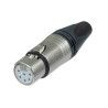 CONECTOR XLR FEM. 6 POLOS SWIT