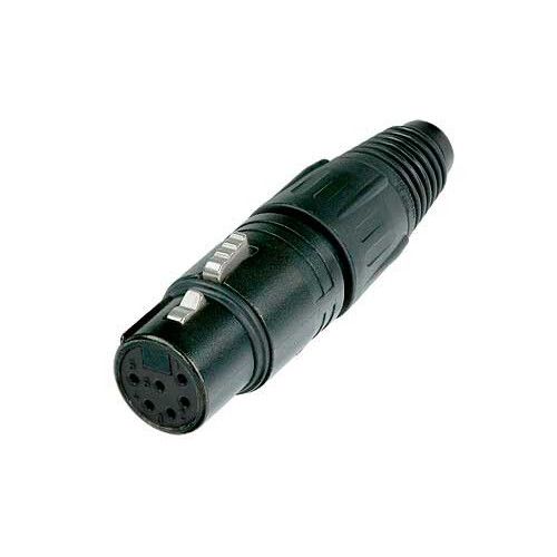 CONECTOR XLR HEMBRA 6 POLOS B