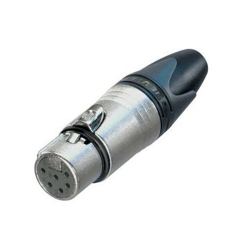 CONECTOR XLR HEMBRA 6 POLOS NC