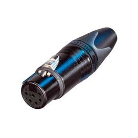 CONECTOR XLR HEMBRA 6 POLOS B