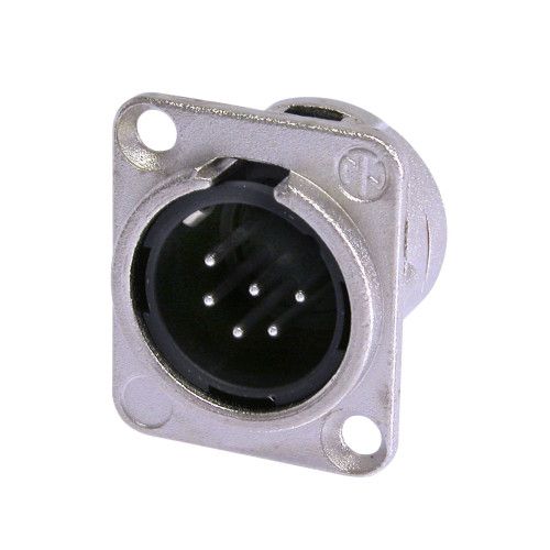 CONECTOR XLR CHASIS MACHO 6 PO