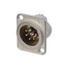 CONECTOR XLR CHASIS MACHO 6 PO