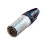 CONECTOR XLR MACHO 6 POLOS SWI