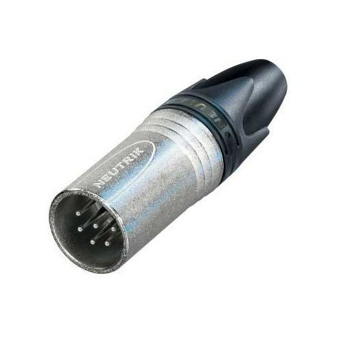 CONECTOR XLR MACHO 6 POLOS NC6