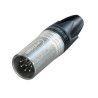 CONECTOR XLR MACHO 6 POLOS NC6