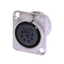 CONECTOR XLR CHASIS HEMBRA 7 P