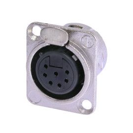 CONECTOR XLR CHASIS HEMBRA 7 P