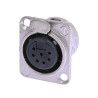 CONECTOR XLR CHASIS HEMBRA 7 P