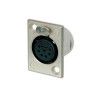 CONECTOR XLR CHASIS HEMBRA 7 P