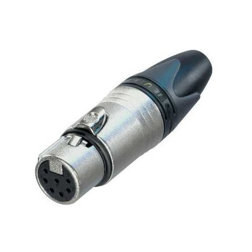CONECTOR XLR HEMBRA 7 POLOS NC