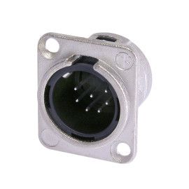 CONECTOR XLR CHASIS MACHO 7 PO