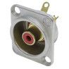 CONECTOR CHASSIS RCA ROJO NF2D