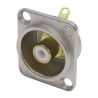 CONECTOR RCA CHASIS BLANCO NF2