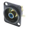 CONECTOR RCA CHASIS AZUL B NF2