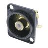 CONECTOR RCA CHASIS BLANCO B N