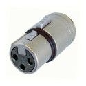 MODULO 3 POLOS XLR HEMBRA NM3F