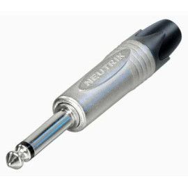 CONECTOR CLAVIJA 1/4'' 2 POLOS