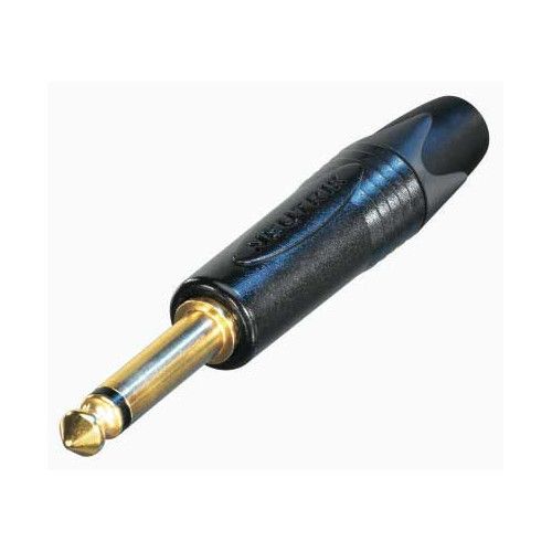 CONECTOR CLAVIJA 1/4'' 2 POLOS