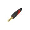 CONECTOR CLAVIJA 1/4'' 2P AU N