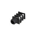 CONECTOR 1/4'' CHASIS STEREO N