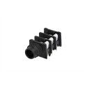 CONECTOR 1/4'' CHASIS STEREO N