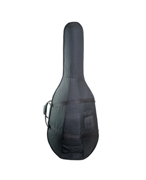 Estuche contrabajo Rapsody BC con ruedas 1/2