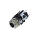 CONECTOR 1/4' HEMBRA CHASIS RJ